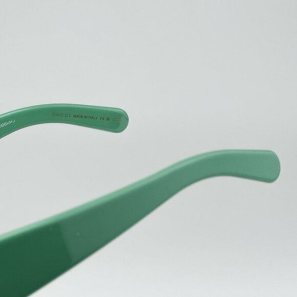NEW Gucci GG1403S 004 Sage Green Gray Unisex Rectangle Sunglasses GG 1403S - Picture 9 of 11
